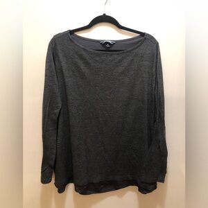 Lands' End Charcoal Women's Shirt